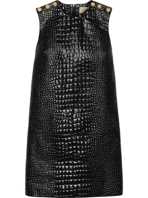 gucci crocodile print dress|gucci jumpsuits for women.